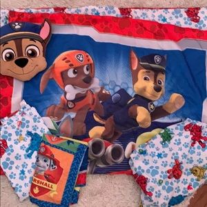 Paw Patrol toddler bed set